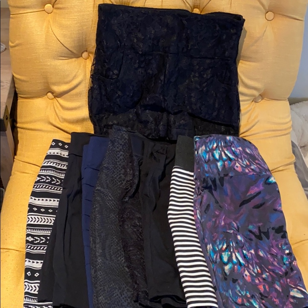 Mini skirts bundle- 9 items